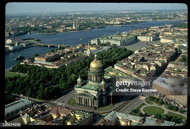 saint isaac's cathedral in saint petersburg - peter and pauls fortress st petersburg stock pictures, royalty-free photos & images