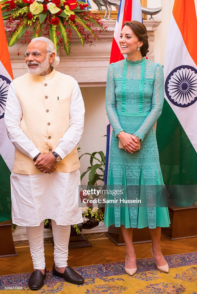 The Duke & Duchess Of Cambridge Visit India & Bhutan - Day 3