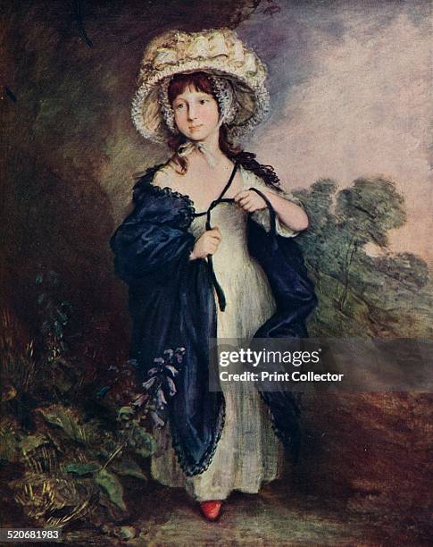Miss Elizabeth Anne Haverfield, was the daughter of the Superintendent Gardener of Kew, John Haverfield of Haverfield Lodge. After a painting by...