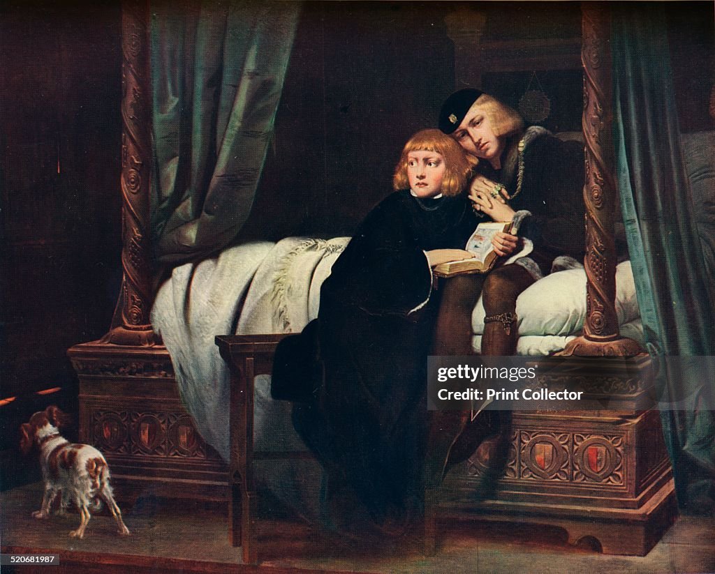 The Young Princes in the Tower, 1831 (1910). Artist: Paul de la Roche