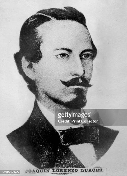 Joaquin Lorenzo Luaces; this great poet was born in Havana in 1826. Printed his famous book of poems in 1857; including the patriotic composition...