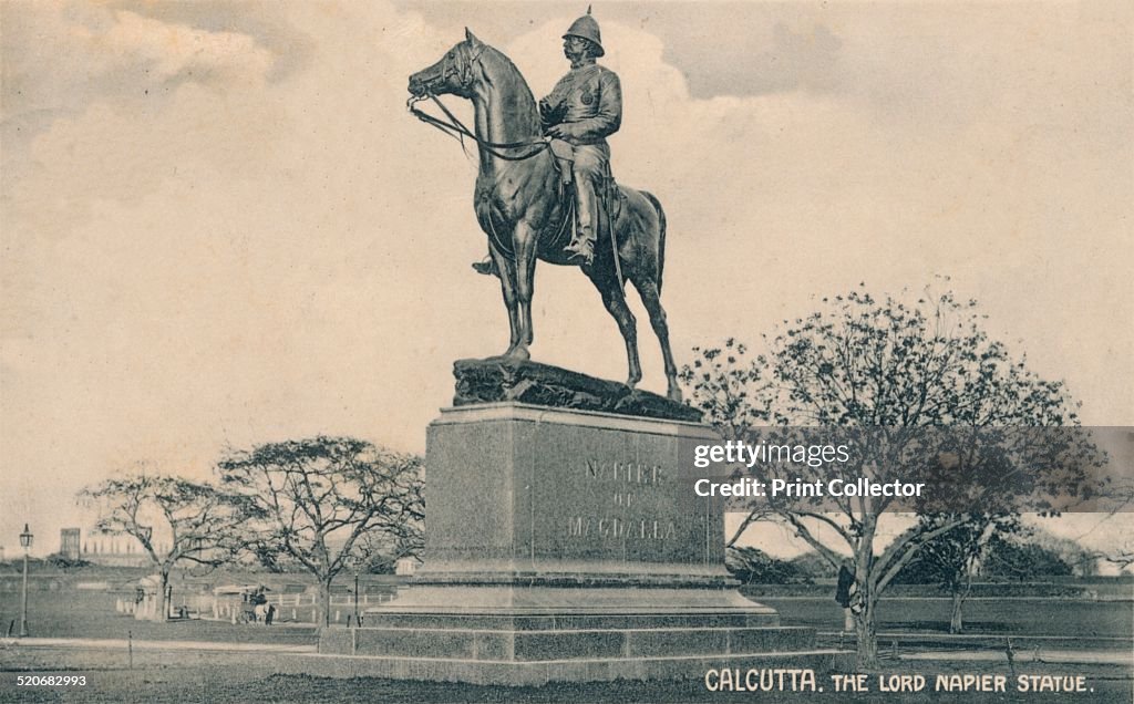 The Lord Napier Staute, Calcutta, c1905.