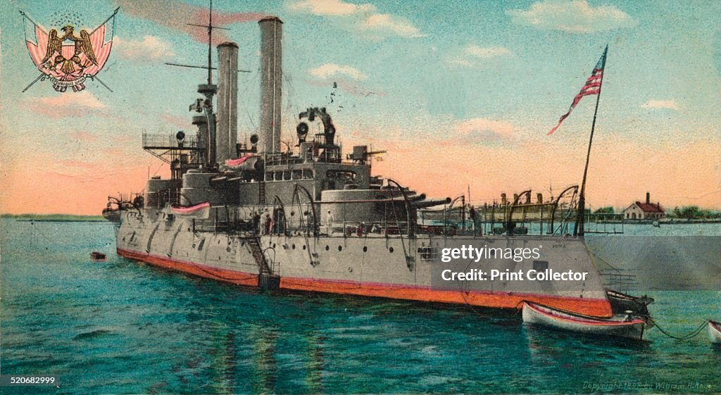 US Battleship Iowa, c1908.