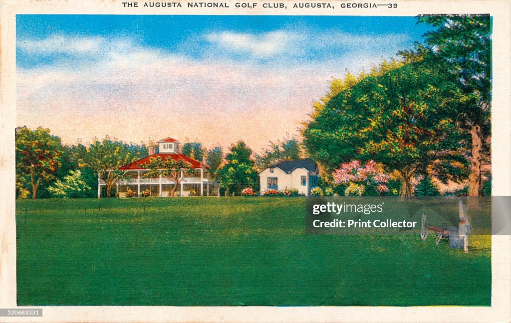 Augusta National Golf Club House, c1935.