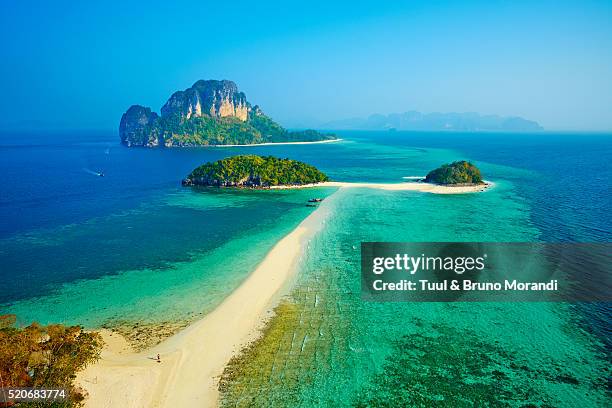 thailand, krabi province, ko tub island - krabi stock pictures, royalty-free photos & images