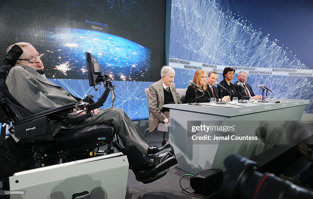 New Space Exploration Initiative "Breakthrough Starshot" Announcement