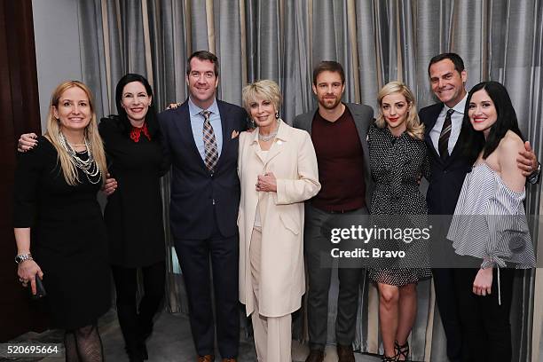 Bravo held an FYC event with Andy Cohen host of "Watch What Happens Live" and with the cast of Bravo's "Odd Mom Out" -- Pictured: Carrie Stimmel,...