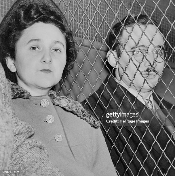 Ethel and Julius Rosenberg. Found in the collection of Library of Congress, Washington D. C..