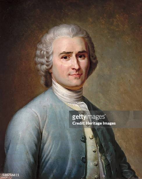 Portrait of Jean-Jacques Rousseau . Found in the collection of Musée de l'Histoire de France, Château de Versailles.