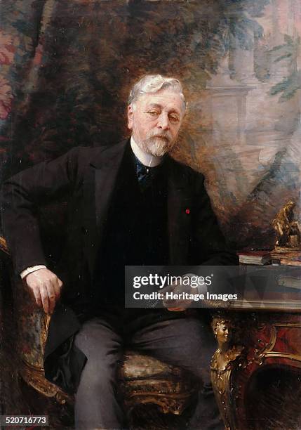 Portrait of Gustave Eiffel . Found in the collection of Musée de l'Histoire de France, Château de Versailles.