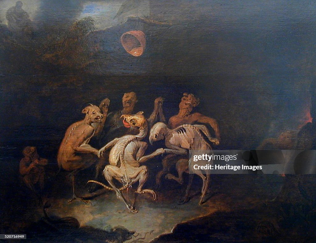 The demons. Artist: Ryckaert (Rijckaert), David (1612-1661)