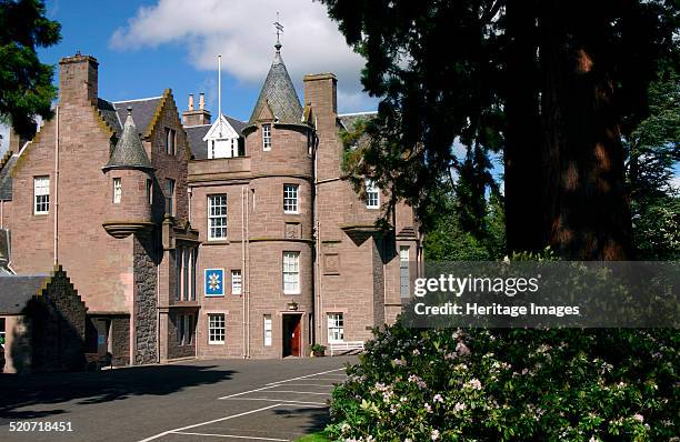 Headquarters of the Royal Highland Regiment, Perth, Scotland. Better known as the Black Watch, the Royal Highland Regiment was the senior regiment of...