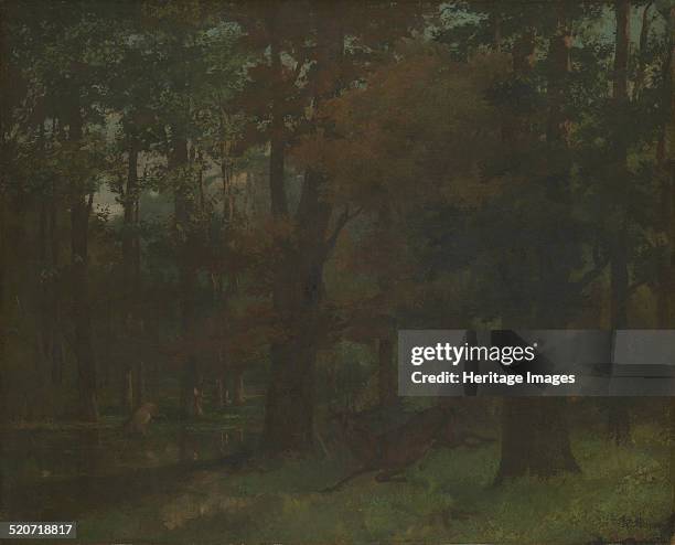 In the Forest. Found in the collection of National Gallery, London.