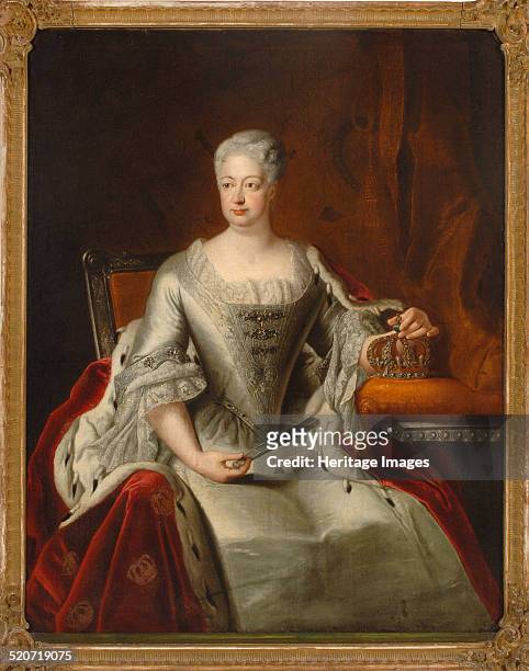 Sophia Dorothea of Hanover , Queen consort in Prussia. Found in the collection of Historisches Museum Hannover.