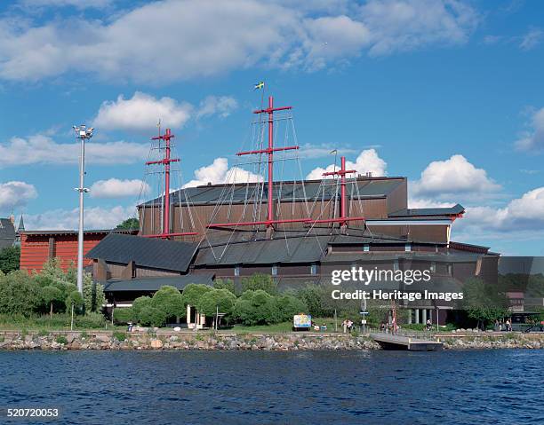 Vasa Museum, Djurgarden, Stockholm, Sweden. Built in 1990, the Vasa Museum is a maritime museum that houses the reconstructed Swedish warship the...