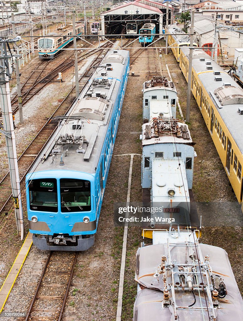 Rail Yard, Electric, Japan