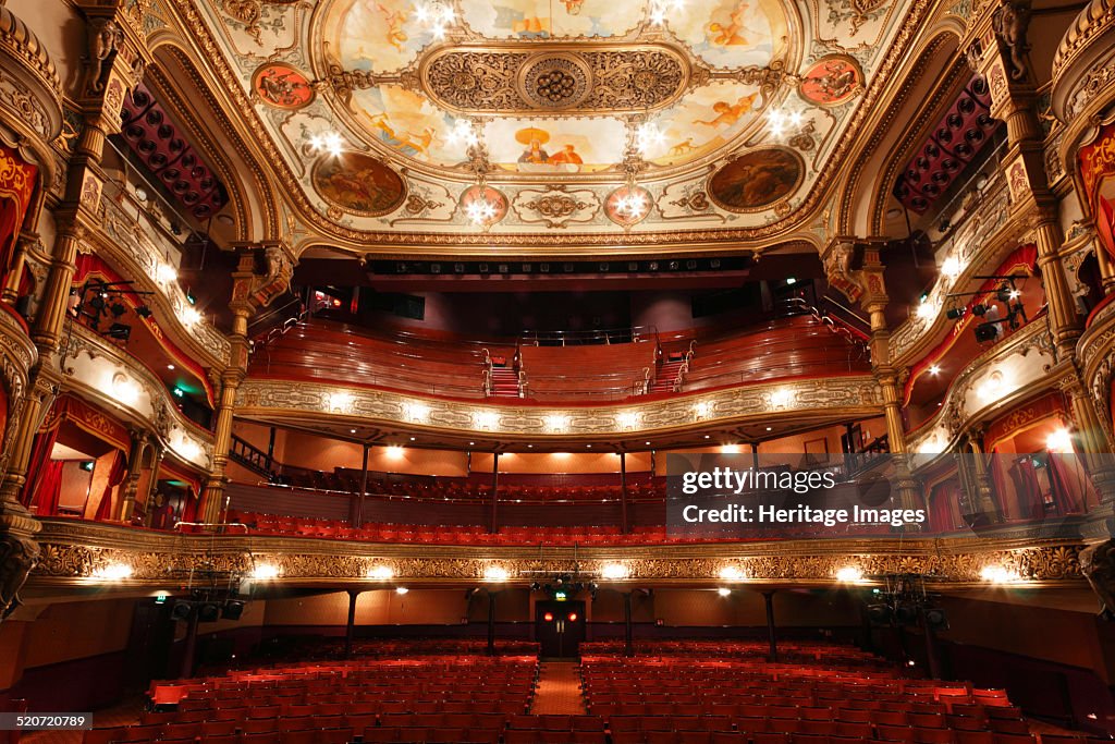 Interior of the Grand Opera House, Belfast, Northern Ireland, 2010.