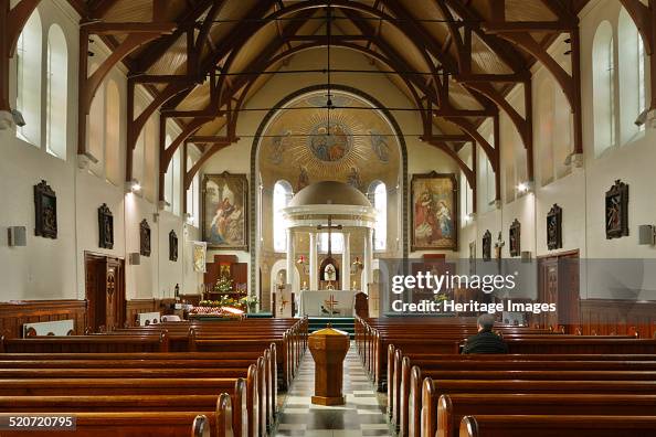 Interior of St Mary's Catholic Church, Belfast, Northern Ireland, 2010. Interior of St Mary's Catholic Church, Belfast, Northern Ireland, 2010.