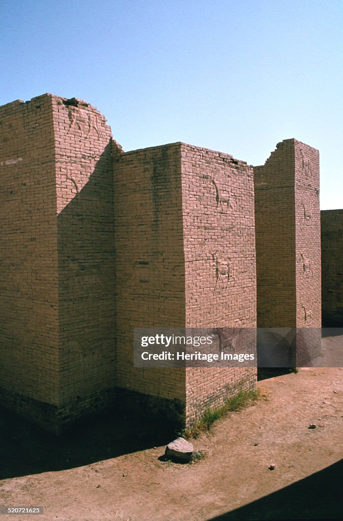 Ishtar Gate, Babylon, Iraq.