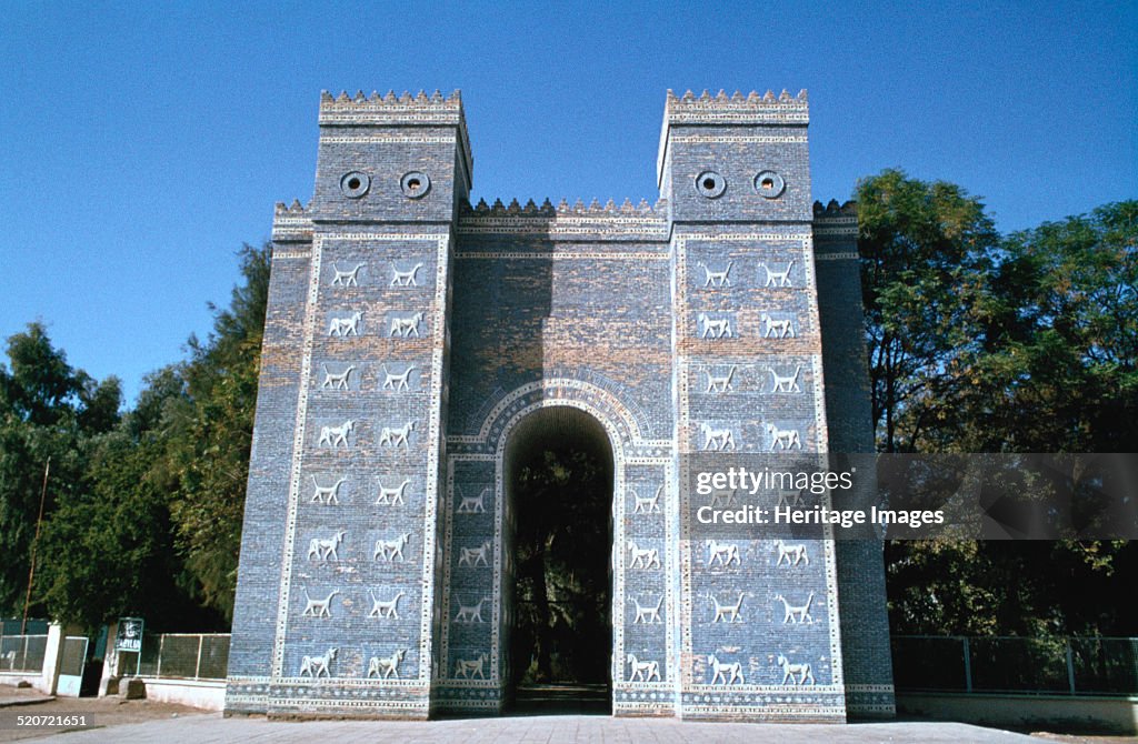 Ishtar Gate, Babylon, Iraq.