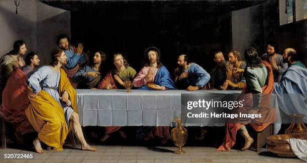 The Last Supper. Found in the collection of Louvre, Paris.