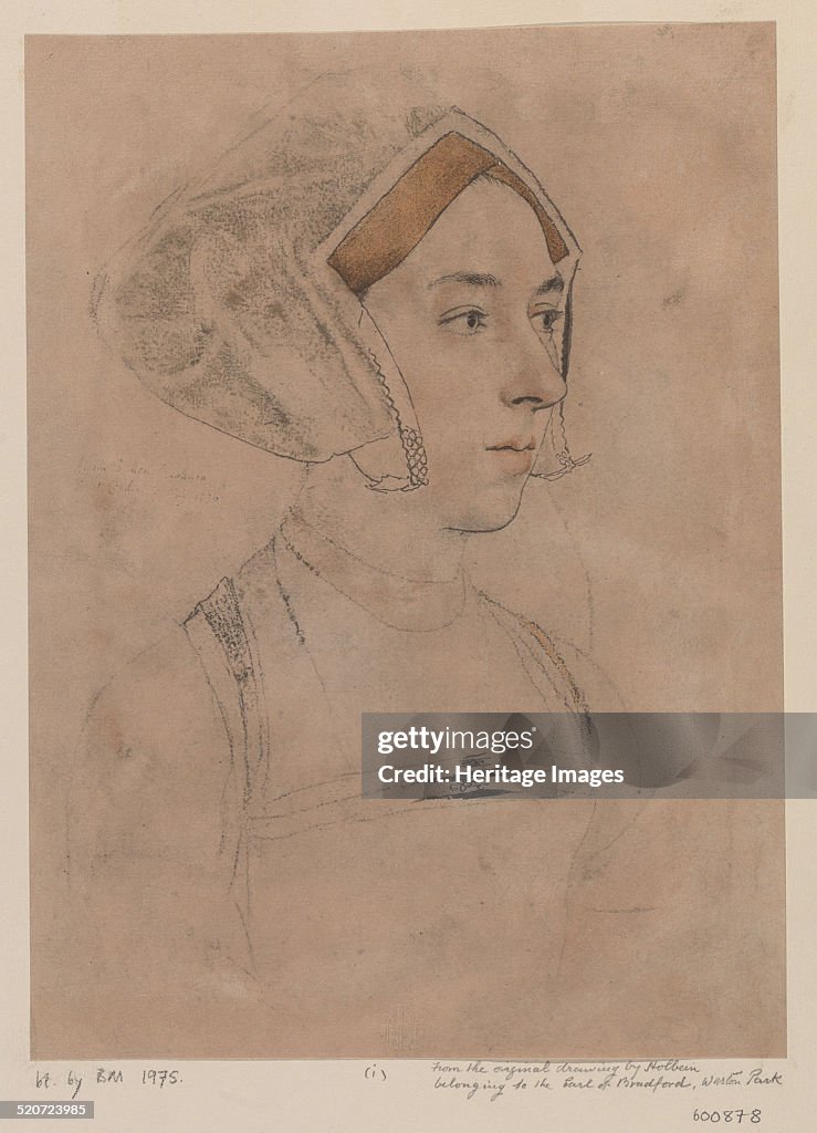 Anne Boleyn. Artist: Holbein, Hans, (Circle of)