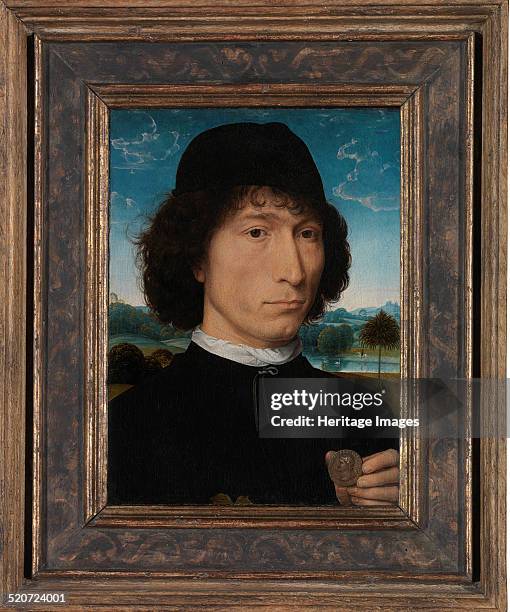Portrait of a Man with a Roman Medal. Found in the collection of Royal Museum of Fine Arts, Antwerp.