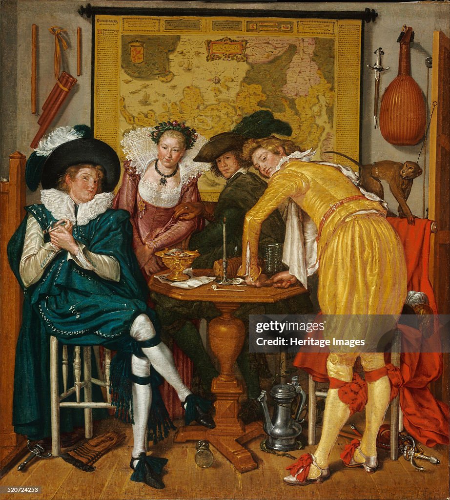 Merry company. Artist: Buytewech, Willem Pietersz. (1591/92-1624)