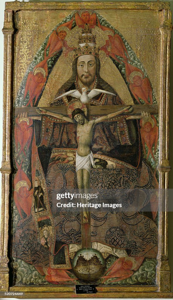 The Holy Trinity. Artist: Rexach, Juan (1415-1484)