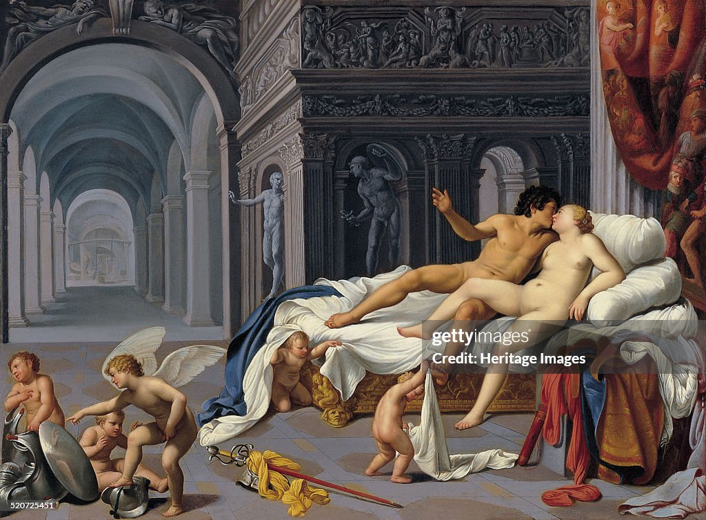 Venus and Mars. Artist: Saraceni, Carlo (1579-1620)