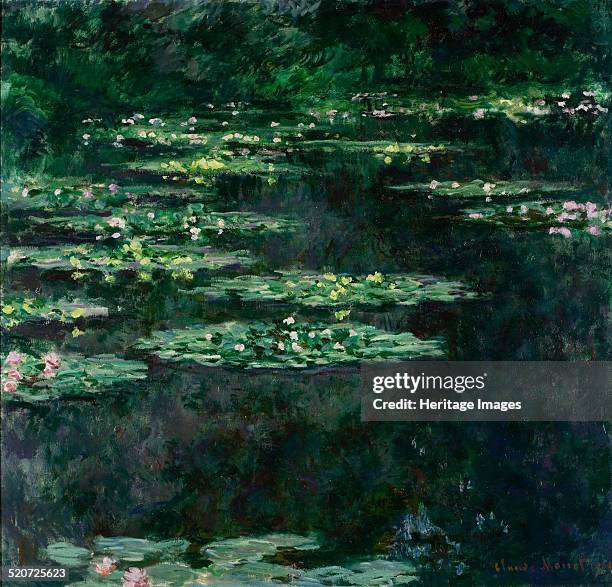 The Water Lilies . Found in the collection of Musée d'art moderne André Malraux Le Havre.