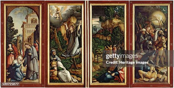 The Wildenstein Altarpiece . Found in the collection of Staatsgalerie Stuttgart.