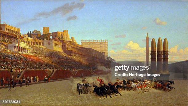 The Circus Maximus. Found in the collection of Art Institute of Chicago.
