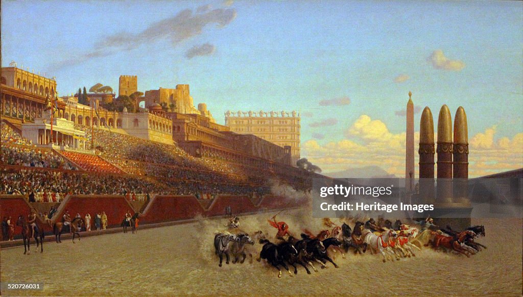 The Circus Maximus. Artist: Gerôme, Jean-Léon (1824-1904)