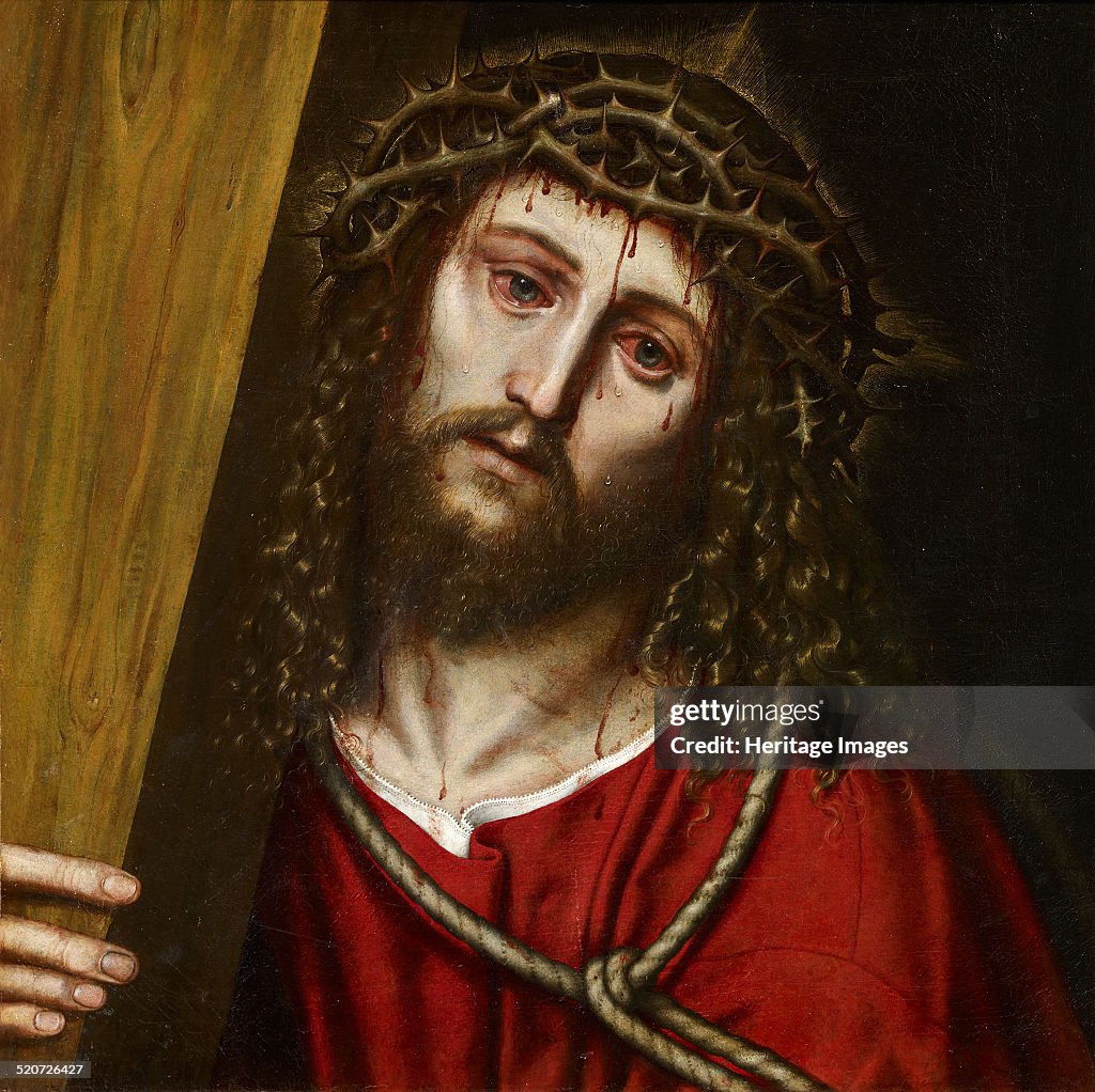 Christ Carrying the Cross. Artist: Frangipane, Niccolò (active 1563-1597)