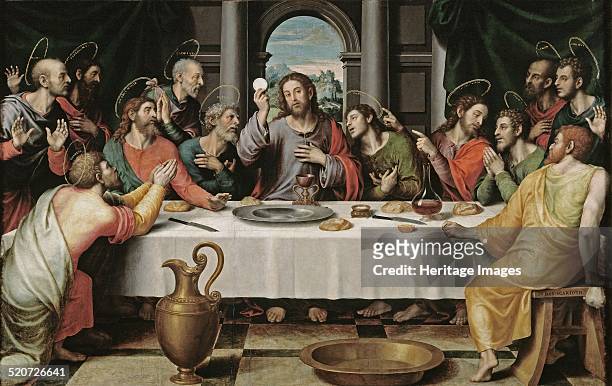 The Last Supper. Found in the collection of Museo del Prado, Madrid.