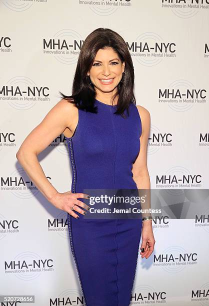 Tamsen Fadal, Seven-time Emmy® award -winning journalist, author, host, producer and entrepreneur attends 2016 Many Faces Of Mental Health Gala at...