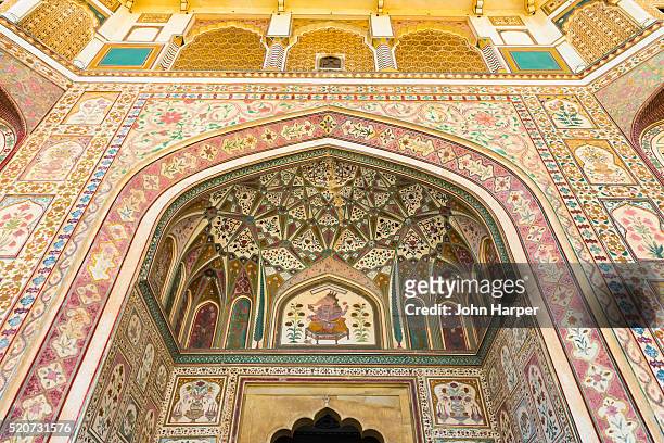 amber fort, jaipur, rajhathan, india - amer fort stock pictures, royalty-free photos & images