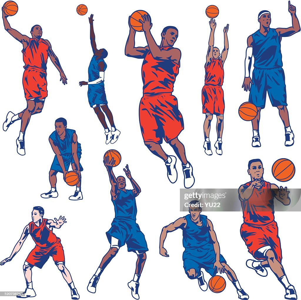 Basketball Player Set