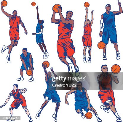 Basketball Player Set Basketball Player Set