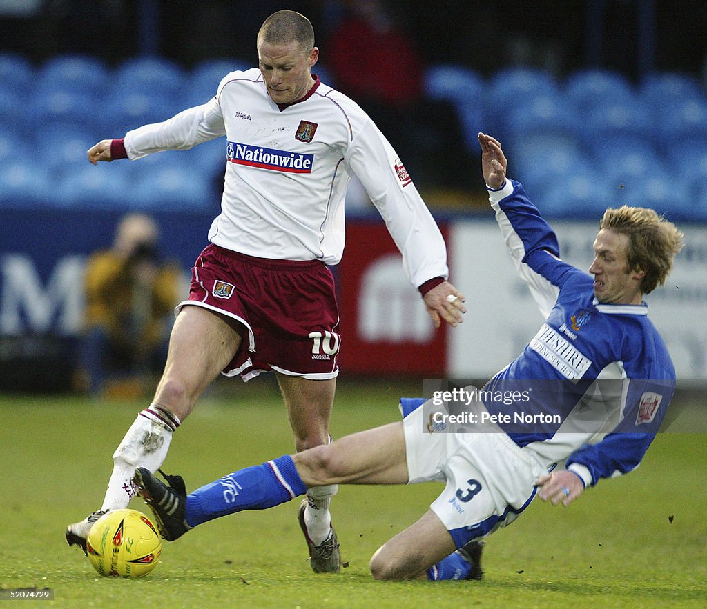 Macclesfield Town v Northampton Town