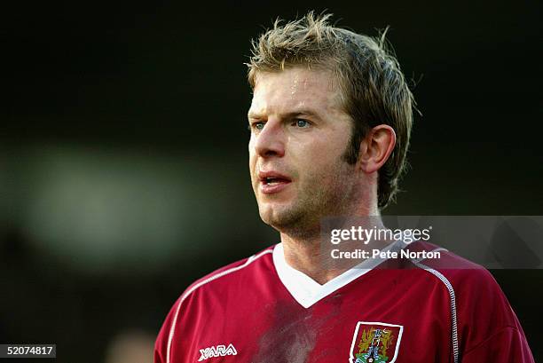 Portrait of Martin Smith of Northampton Town during the Coca Cola League Two match between Northampton Town and Bury held at Sixfields Stadium on...