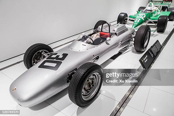 porsche museum - ferrari museum stock pictures, royalty-free photos & images