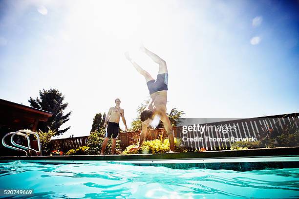 Pool Hand Stand 147 Handstand Swimming Pool Stock Photos, High-Res Pictures, and Images ...