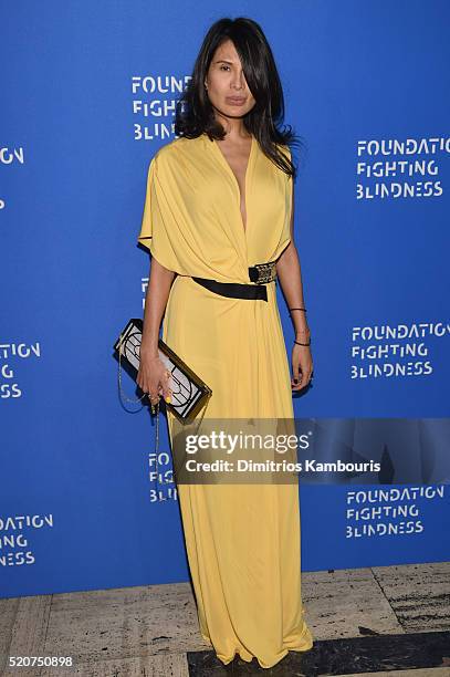 Honoree Goga Ashkenazi attends the Foundation Fighting Blindness World Gala at Cipriani 42nd Street on April 12, 2016 in New York City.