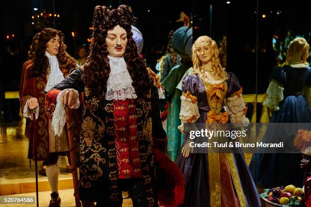france, paris, grevin museum - louis xiv photos et images de collection