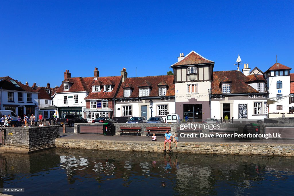 Sailing Boats in Lymington Harbour