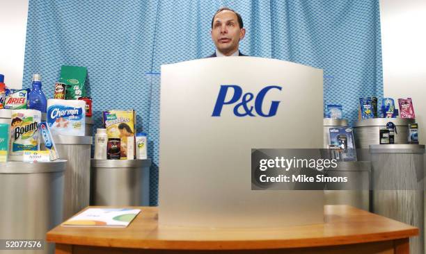 Robert A. McDonald, Vice Chairman of Global Operations for Procter & Gamble Co. Discusses the terms of the deal to buy Gillette Co. January 28, 2005...