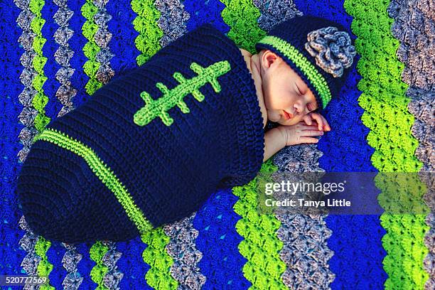 sleeping babe - baby onesie stock pictures, royalty-free photos & images