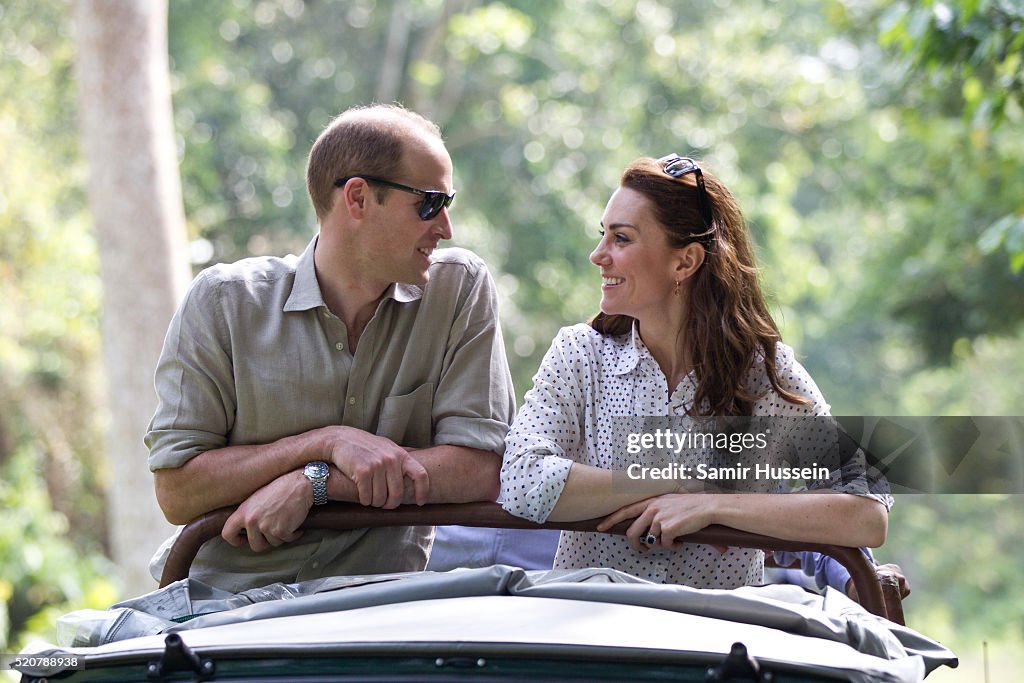 The Duke & Duchess Of Cambridge Visit India & Bhutan - Day 4